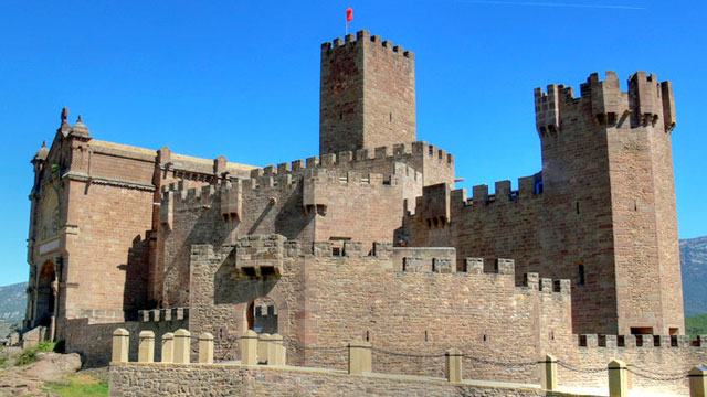 Foto del Castillo de Javier en Navarra